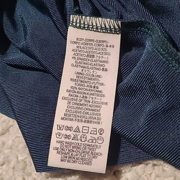 Free People  Make It Count Mini Swing Dress Tunic In Jade Combo. S - Picture 10 of 16